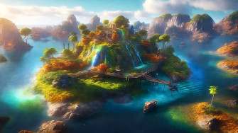 Archipelago Of Islands By Gustler