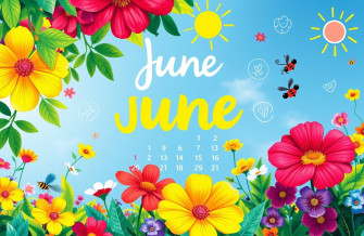 June Calendar Wallpaper