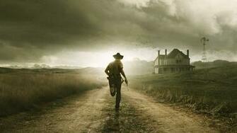 Walking Dead Running Wallpaper