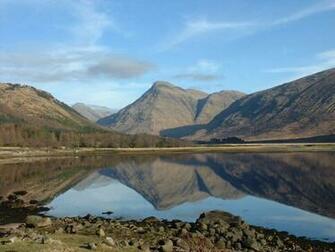 Escocia Lago Etive Por El Camino Wallpaper