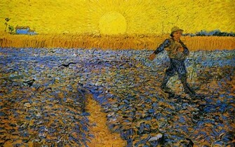 Wallpaper Van Gogh Animaatjes