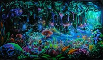 Image Psychedelic Forest Wallpaper By Ekiss33