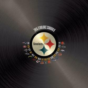 Steelers Schedule Wallpaper Desktop Phone Black Version