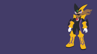 Mega Man Battle Network Bass Soul Wallpaper By Dashinghero On