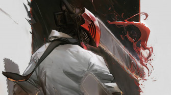 Wallpaper Chainsaw Man 4k
