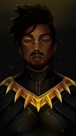 Black Panther Killmonger Wallpaper