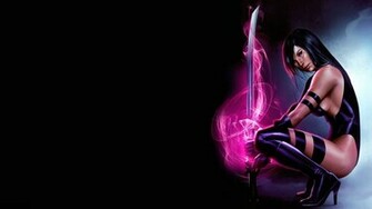 Psylocke Marvel Fantasy Warrior Sexy Babe X Men Xmen Wallpaper