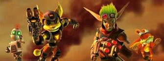 Ratchet And K Insomnia Naughty Dog Jak Daxter Wallpaper Background