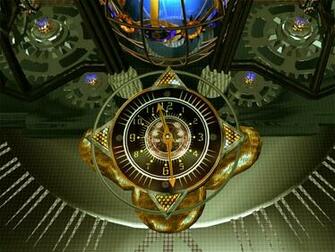 Alien Clock 3d Screensaver Produce The Time Of Highest Quality