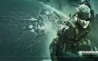 Big Boss Metal Gear Solid Guns Of The Patriots Wallpaper