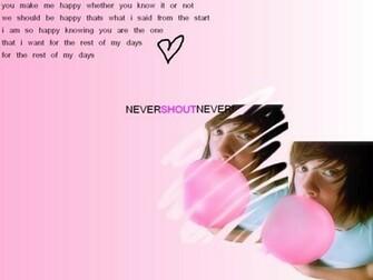 Go Back Gallery For Nevershoutnever Desktop Wallpaper