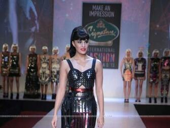 Jacqueline Fernandez Sahar Biniaz Srishti Rana Walk The Ramp At
