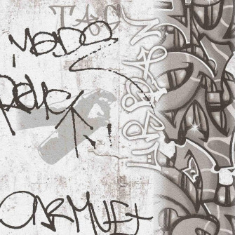 Black And White Graffiti Wallpaper