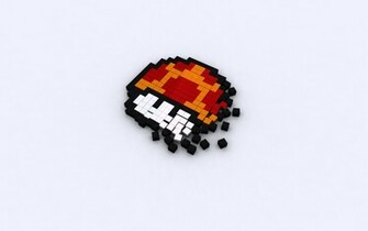 Super Mario Mushroom Wallpaper Stock Photos