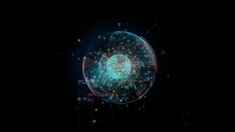 Molecules Wallpaper
