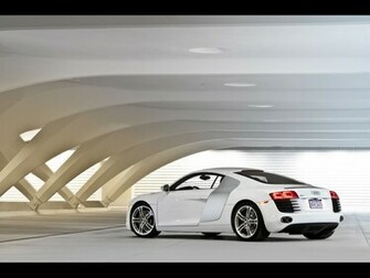 Rcomkyh Audi R8 Spyder Wallpaper In White