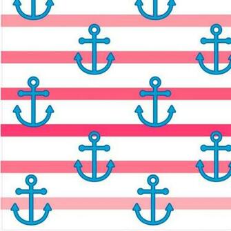 Pink Anchor Wallpaper