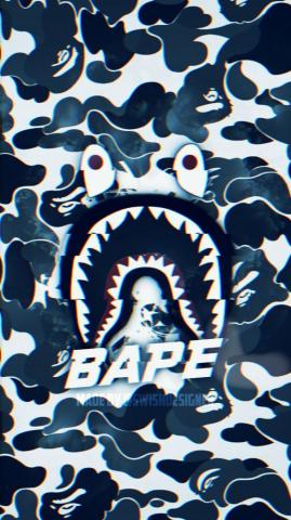 Supreme Bape Logo Wallpaper On