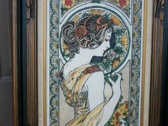 HD Alphonse Mucha Background Net