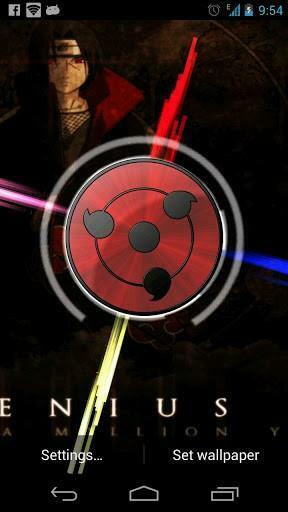 Bigger Sharingan Live Wallpaper For Android Screenshot