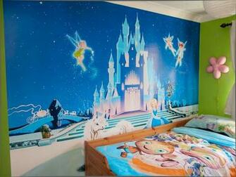 Wallpaper Mural Disney Cinderella Style Princess Castle