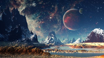 4k Creative Universe Planet Wallpaper