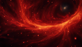 Red Space Wallpaper