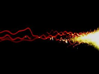 4k Wallpaper Abstraction Wave Flash Beam