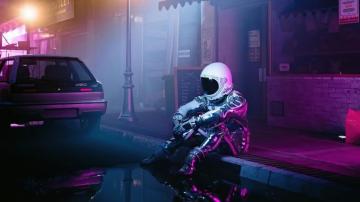 Sci Fi Astronaut 4k Ultra HD Wallpaper By Cameron Burns