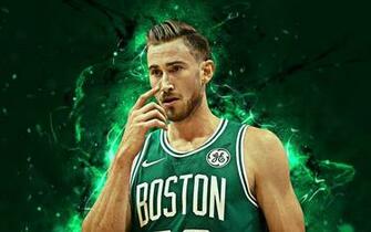 Wallpaper Gordon Hayward Abstract Art Basketball Stars