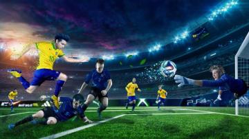 4k Soccer Field Wallpaper Background Image