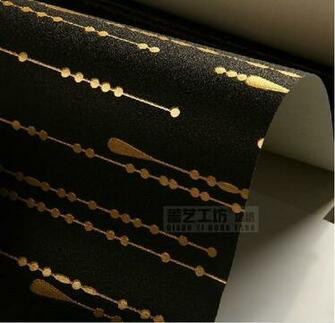Modern Gold Striped Wallpaper Silver Background The Living