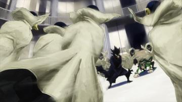 Fumikage Tokoyami Tsuyu Asui Vs Ectoplasm My Hero Academia
