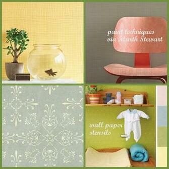 Diy Wallpaper Stencils Paint Techniques