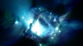 Blue Nebula Wallpaper