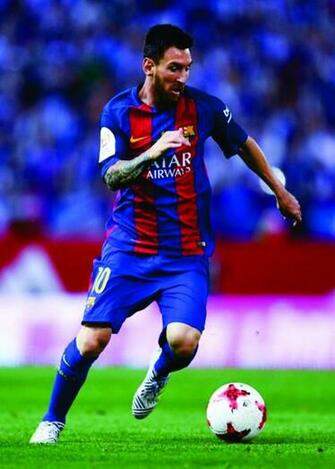 Afiche P Ster O Adhesivo Messi Fc Barcelona