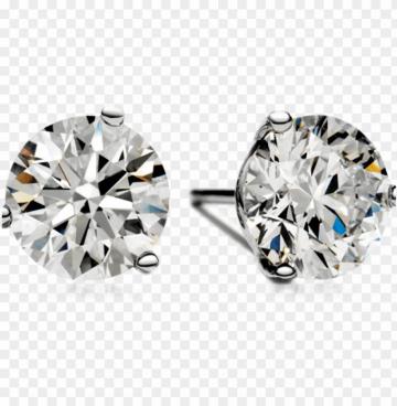 Diamond Stud Earrings Png Image With Transparent Background Toppng