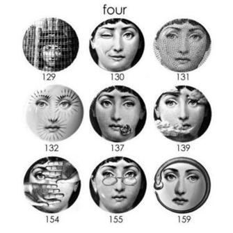 Piero Fornasetti Vintage Tema E Variazioni Amp Lina Cavali
