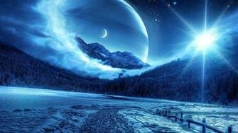 Design Fantasy Art Digital Space Creative Wallpaper Background