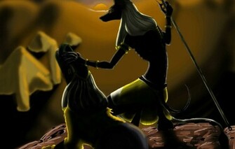 Artistic Egyptian Wallpaper