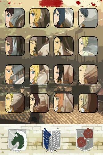 Attack On Titan Wallpaper Keren Themed iPhone