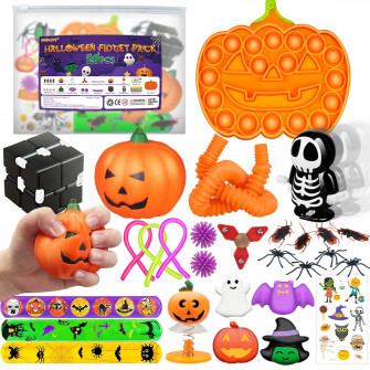 A Colorful Collection Of Popit Fidget Toys Wallpaper