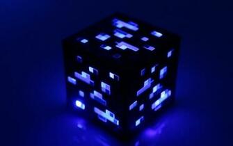 Minecraft Light Up Diamond Ore From Thinkgeek