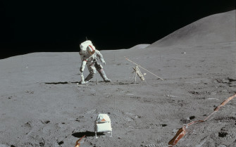 Moon Astronaut Wallpaper