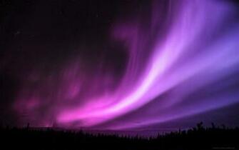 Purple Aurora Light