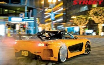Mazda Rx7 Veilside Wallpaper Rear