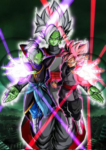 Muk On Gleaming Beauty Of The Gods Zamasu Amp Goku