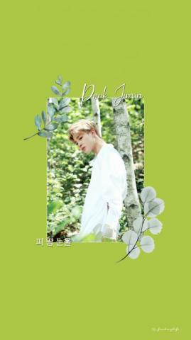 Jimin Plants Green Wallpaper By