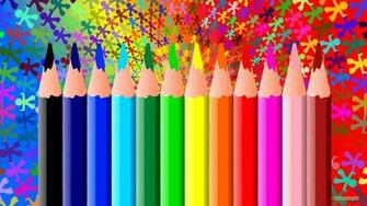 Colored Pencil Wallpaper Image In Collection