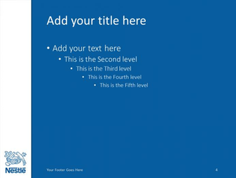 Nestl Powerpoint Template Blue Presentationgo